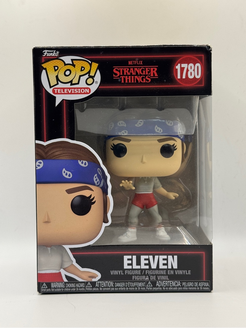 Funko Pop Stranger Things Eleven 1780 New in Box Season 5 Bandana Figure